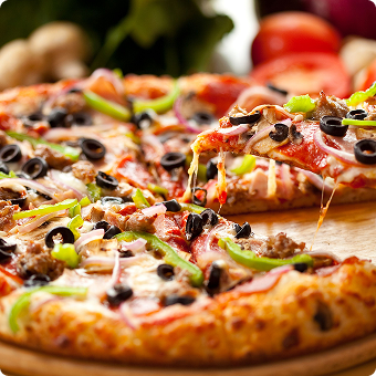 Best pizza near Fort Lauderdale Beach served fresh at Beach Cafe