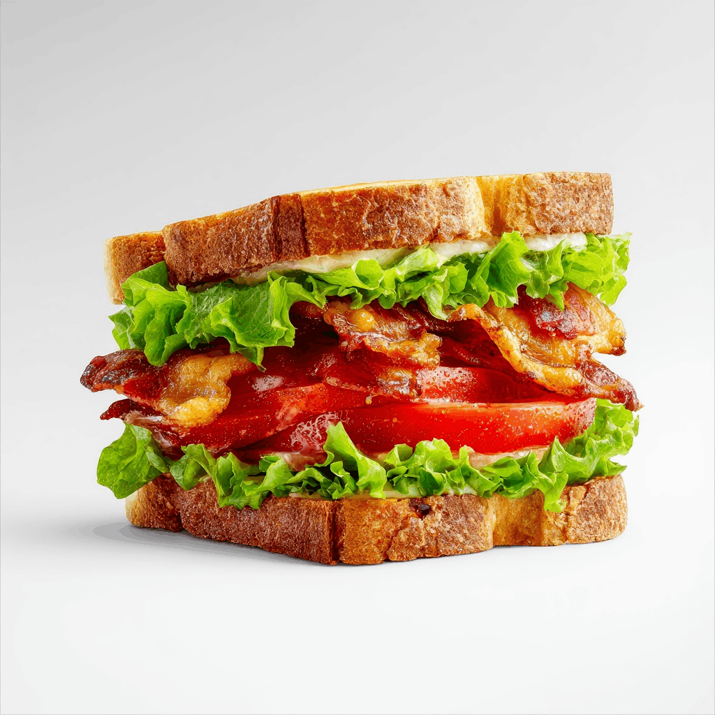 Fresh BLT sandwich served at Beach Cafe in Fort Lauderdale