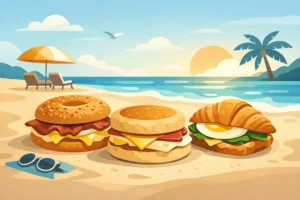 Breakfast Sandwich Options for Beach Mornings